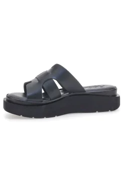 Sandali Aperti Neri in Vera Pelle con Platform PITTARELLO ROCK 5983