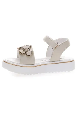Sandali Argento Con Fiori 2FENERGY 538