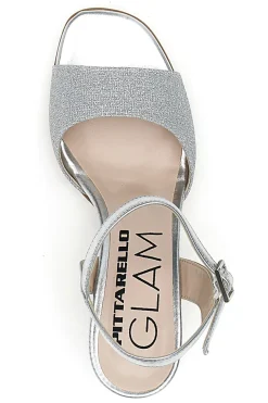 Sandali Argento con Tacco Medio PITTARELLO GLAM 5214
