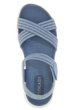 Sandali Azzurri Comfort Plocadi 88258