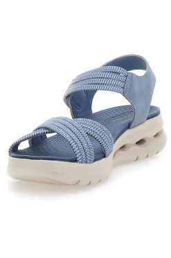 Sandali Azzurri Comfort Plocadi 88258