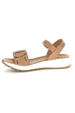 Sandali beige con cinturino regolabile suola comfort Plocadi Bza2423820