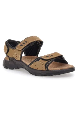 Sandali Beige Sportivi in Pelle Fly Dinamic 10