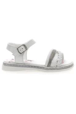 Sandali Bianchi con Cinturini e Suola Morbida GRAZIE GIRL 14327