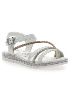 Sandali Bianchi con Cinturino Grazie Girl 14311