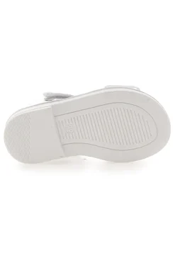 Sandali bianchi con fiocco decorativo e velcro LAURA BIAGIOTTI 96319492