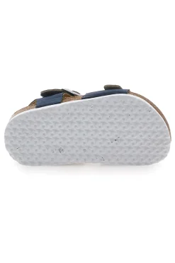 Sandali blu con doppia fibbia PITT KIDS 14466