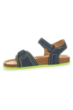 Sandali Blu e Verdi casual da Bimbi Asso 13569