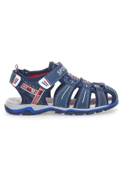 Sandali blu fisherman con Velcro Pitt Kids 14116