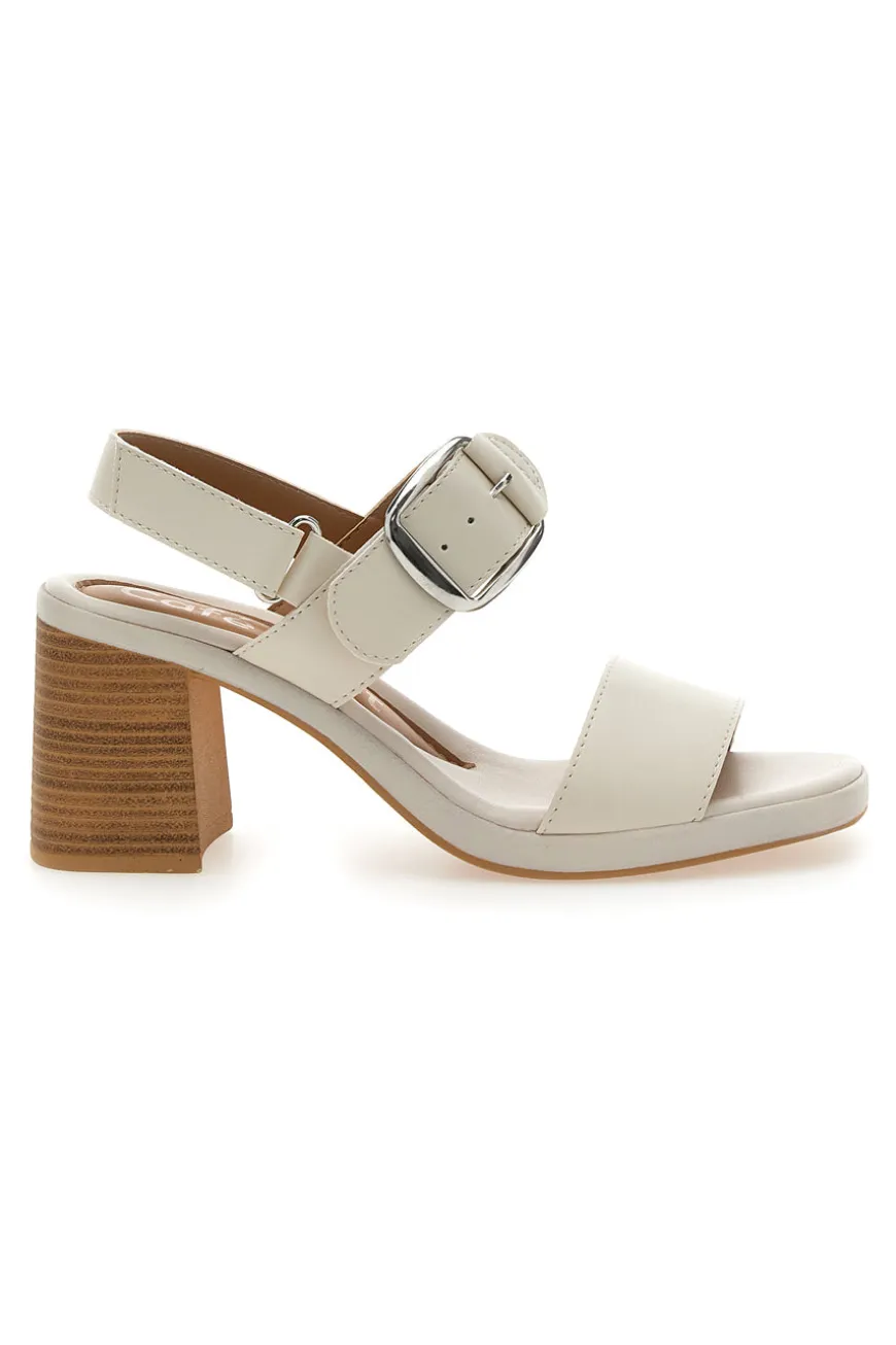 Sandali Burro con Tacco Medio a Blocco PITTARELLO LOOK MK3619214