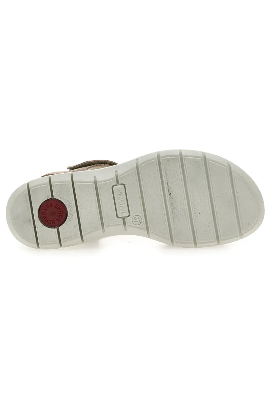 Sandali Champagne Con Strappi Made In Italy Imac 7573707233213