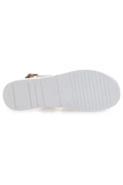 Sandali Cipria Con Cinturino Sling-back Cafe' Cost 4209