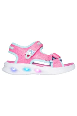 Sandali con Luci Rosa Skechers Sola Glow Sandal
