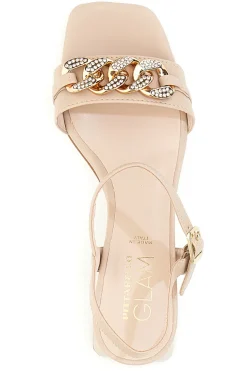 Sandali Con Tacco Pittarello Glam 3412 Beige