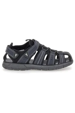 Sandali Fisherman Blu Con Strappo Canguro 1013