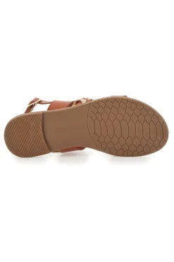 Sandali Flat Mon Dieu 601710 Cognac
