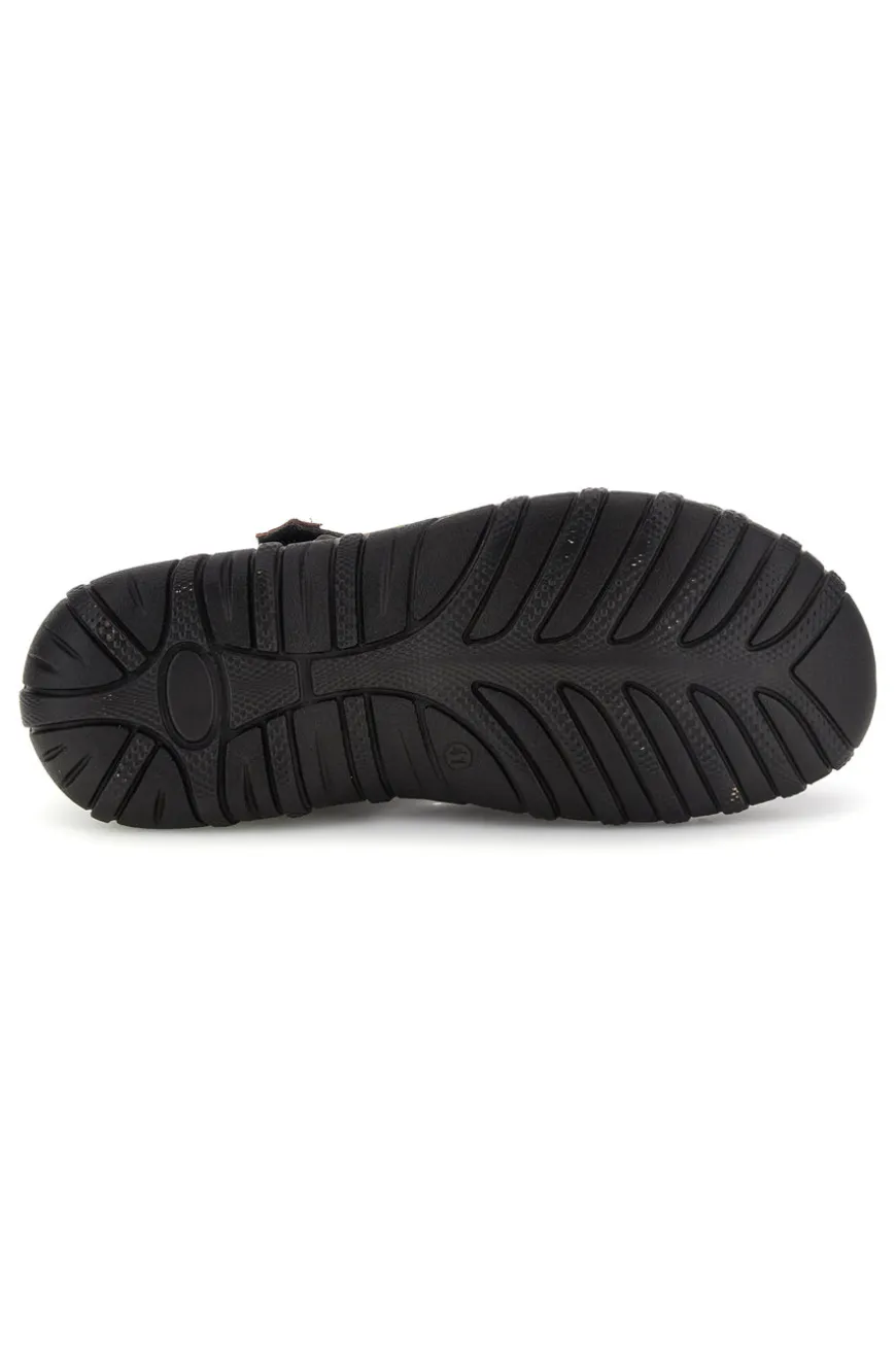 Sandali grigi in vera pelle traforata Pittarello eco 2613004