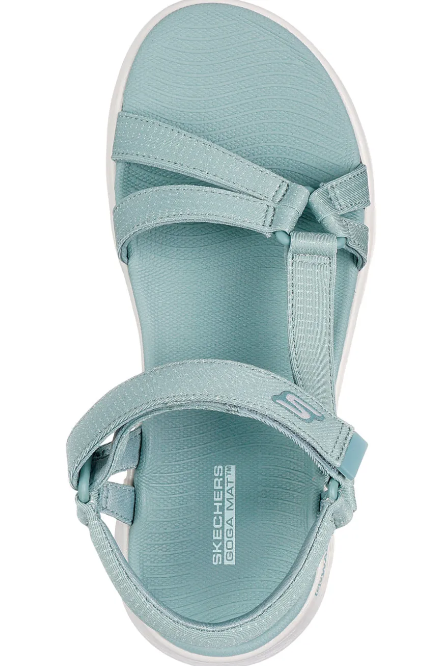 Sandali Impermeabili Azzurro con Cinturino Regolabile Skechers GO WALK® Flex Sandal - Sublime