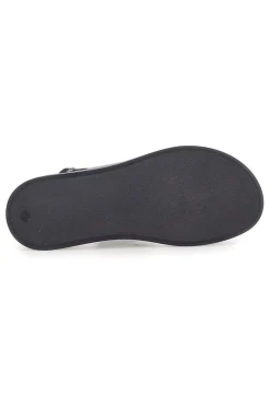 Sandali in Vera Pelle Nera Pittarello Capsule 28066