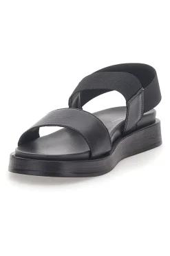 Sandali in Vera Pelle Nera Pittarello 28067
