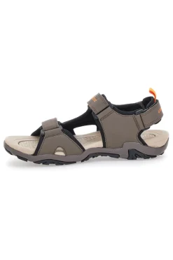 Sandali Marrone Con Strappi in Velcro Goodyeas 31048