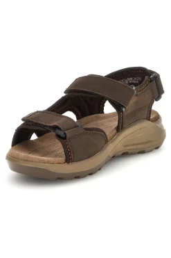 Sandali marrone in vera pelle Fly Dinamic FD505