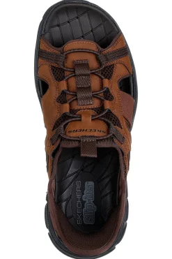 Sandali Marroni Skechers Hands Free Slip-ins Relaxed Fit: Revolted - Merrick