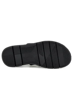 Sandali neri con fascia ampia Pittarello focus 3324302