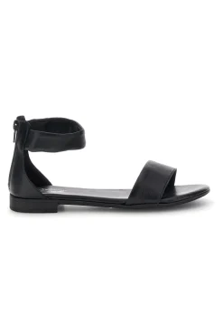 Sandali neri con fascia e cinturino Pittarello look 225495