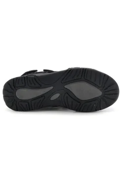 Sandali neri con strappi in velcro Jerpoint CN6