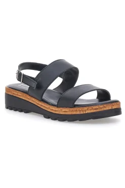 Sandali neri da Donna Pittarello Love 2994