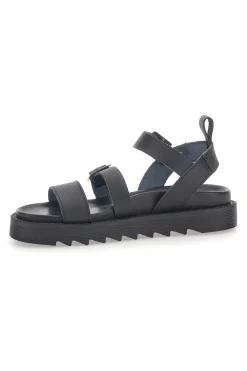 Sandali Neri in Vera Pelle da Donna Pittarello Capsule 27152