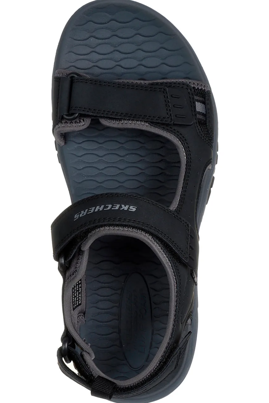 Sandali neri Skechers Prewitt Rigdon