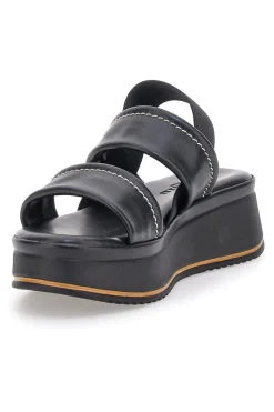 Sandali Nero con zeppa platform Pittarello 44874