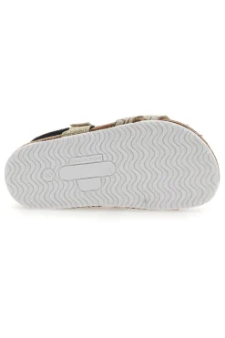 Sandali Oro Chiusura con Velcro Pittarello Bio 257712