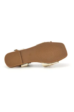 Sandali oro con morsetto The first chic PREA3595
