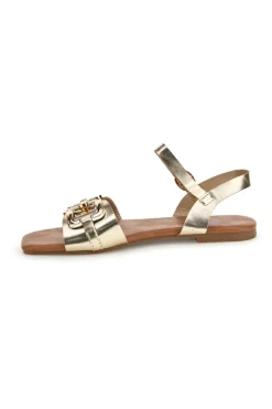 Sandali oro con morsetto The first chic PREA3595
