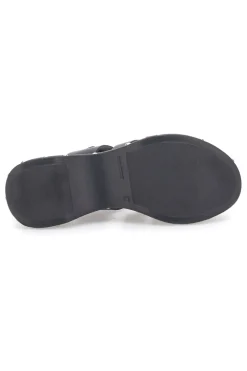 Sandali Platform in Pelle con Borchie Made in Italy Pittarello 15764