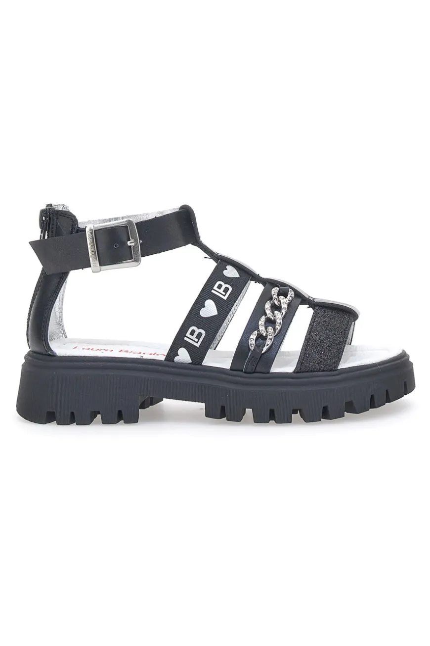 Sandali Platform laura Biagiotti 8445 Nere