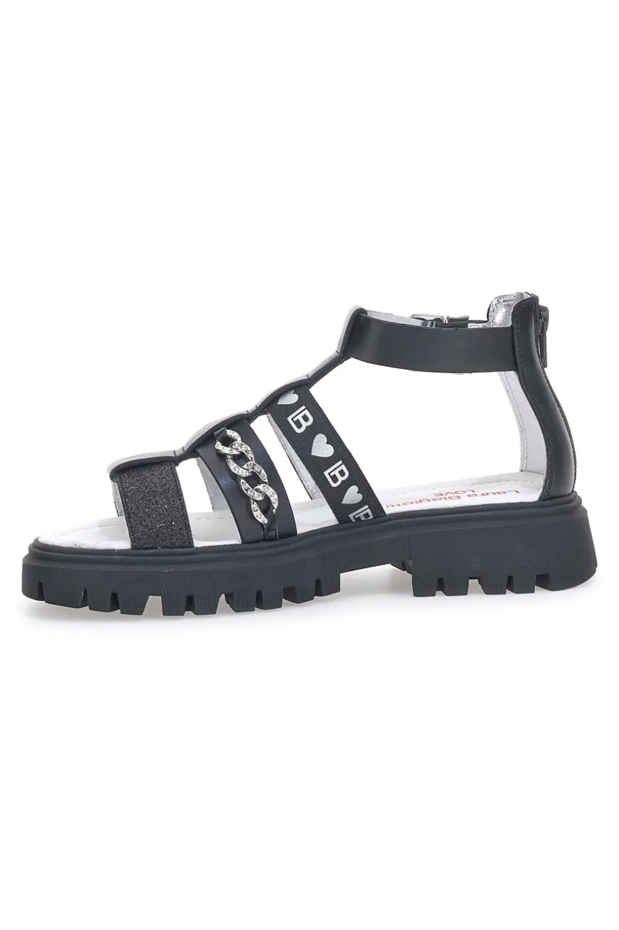 Sandali Platform laura Biagiotti 8445 Nere
