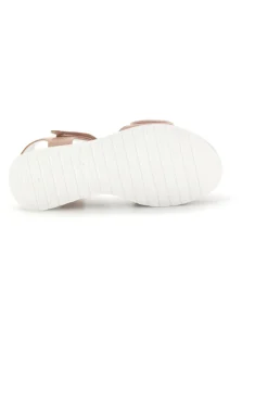 Sandali rosa applicazioni floreali cinturino regolabile Grazie girl 283594