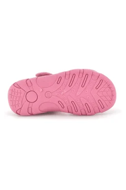 Sandali rosa con stampa Minnie e chiusura a strappo Minnie D3010815T