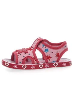 Sandali Rosa in Tessuto Pitt Kids 2870