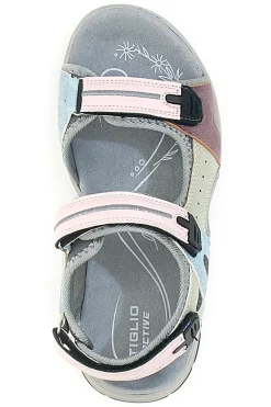 Sandali sportivi multicolor con chiusura a strappo TIGLIO 51357