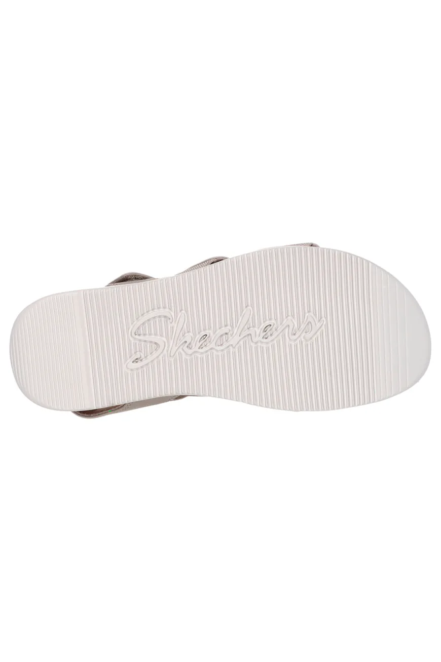 Sandali taupe con cinturini regolabili Skechers LIFTED COMFORT