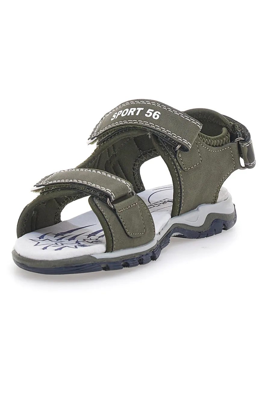 Sandali verde con velcro Pitt Kids 14372