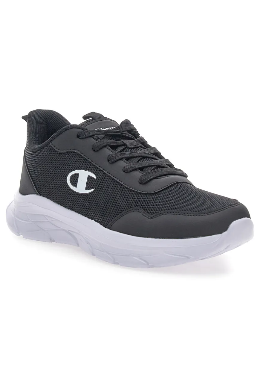 Scarpa da ginnastica da uomo nera bassa Champion Fuze Low Cut