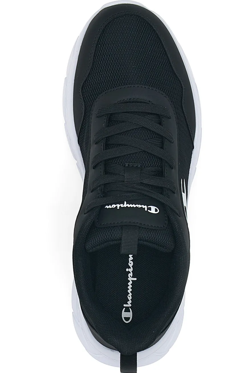 Scarpa da ginnastica da uomo nera bassa Champion Fuze Low Cut