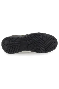 Scarpe antinfortunistiche basse grigie inserti fluo S1P Black shoot YL-5068-2 S1P