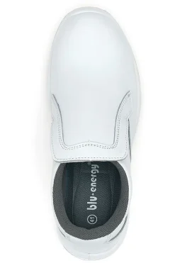 Scarpe antinfortunistiche bianche S2 SR in pelle Blu energy BS100